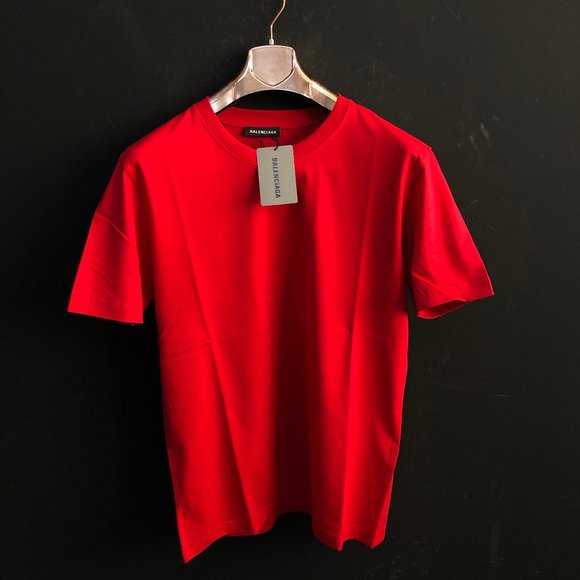 balenciaga red tshirt